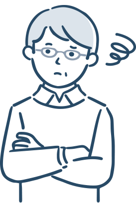 お悩みイラスト１